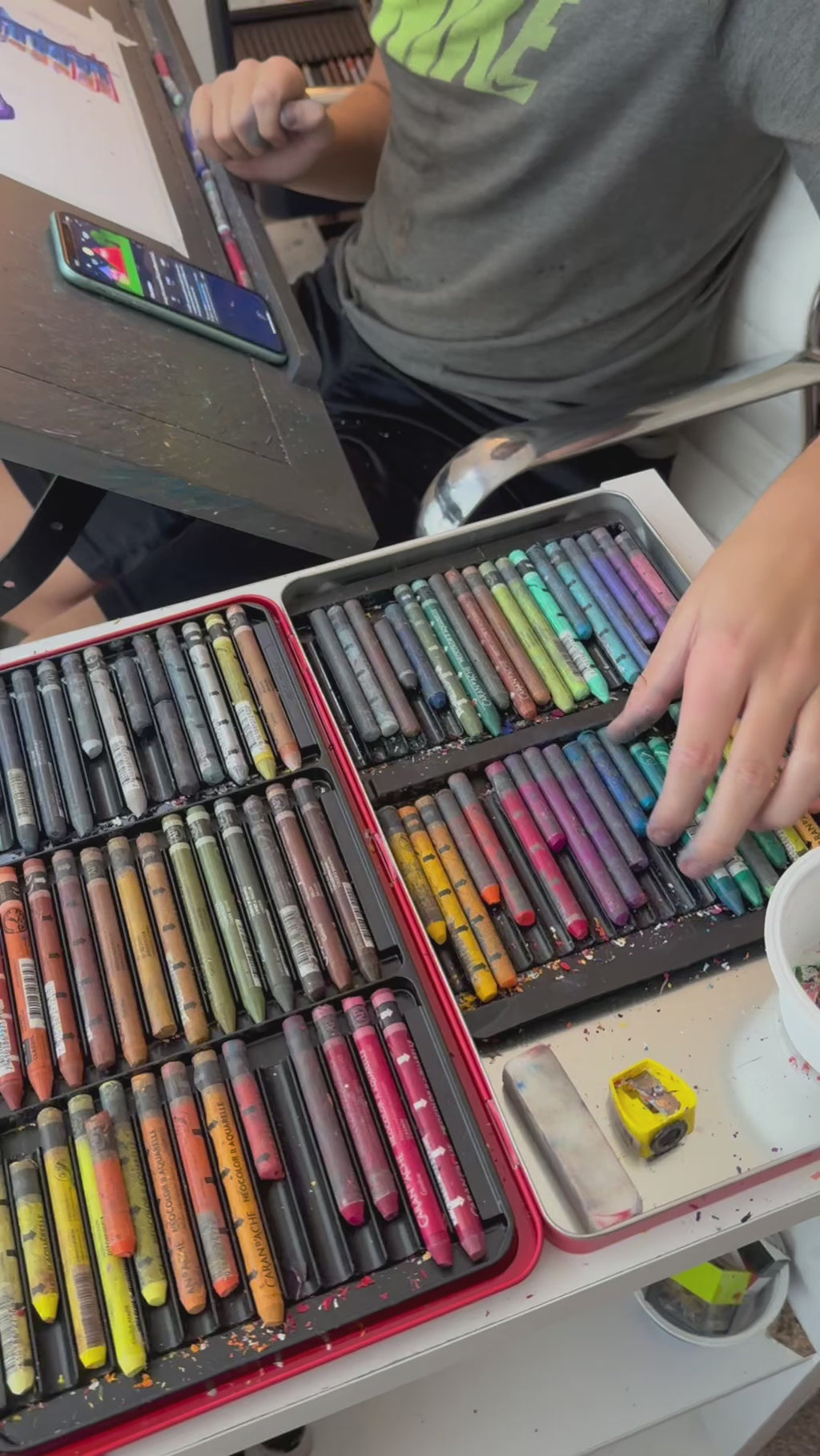 Ali The Gator  - ORIGINAL  14x17”