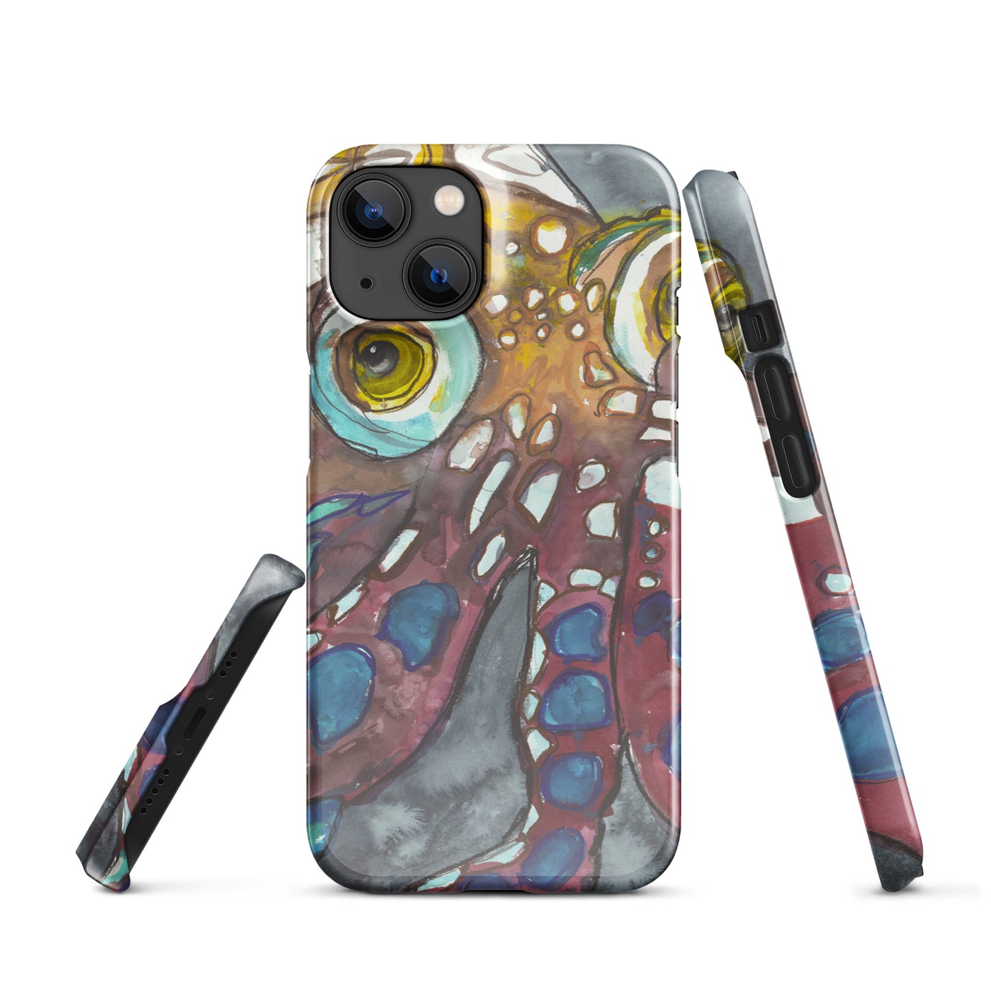 The Great Octopus - Snap case for iPhone®