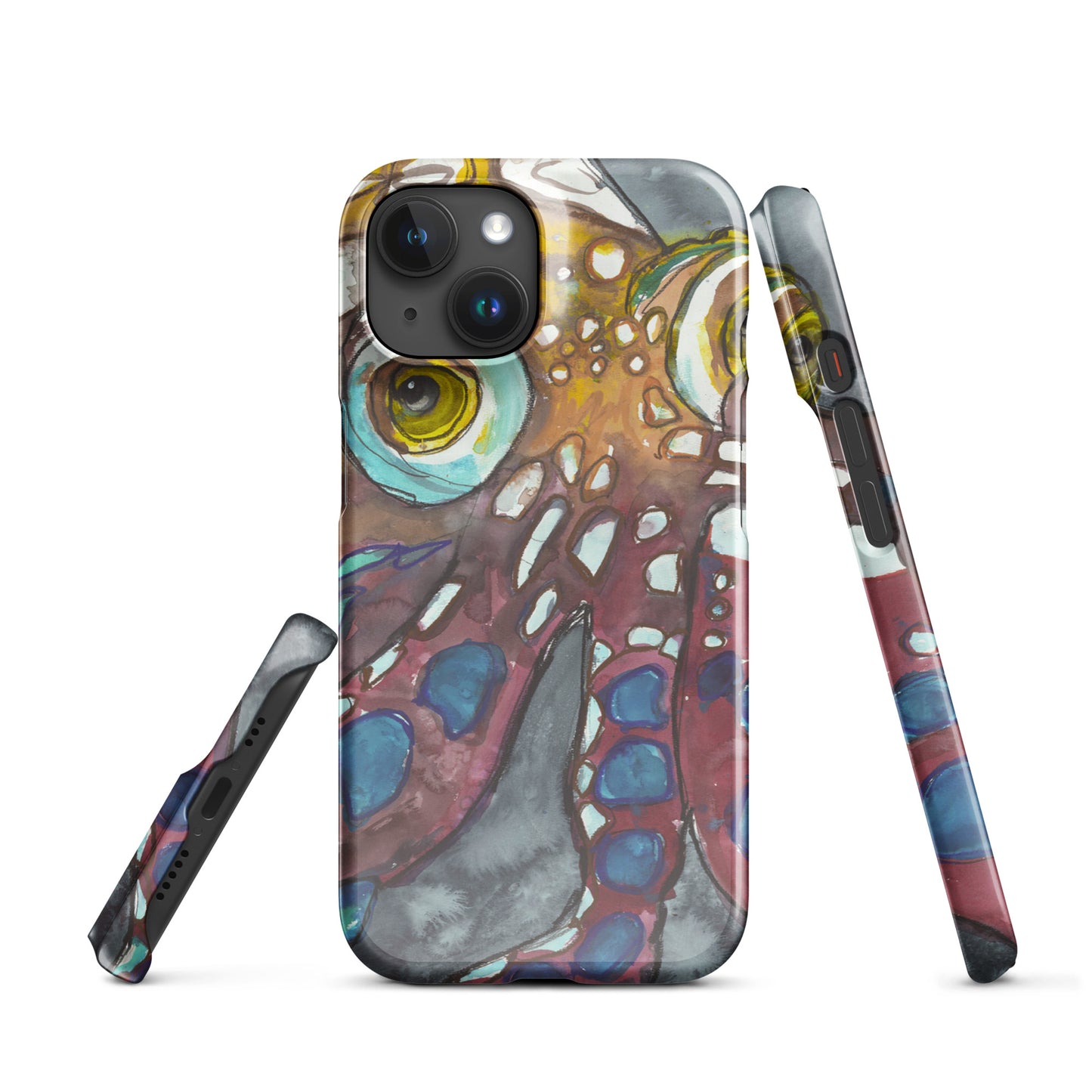 The Great Octopus - Snap case for iPhone®