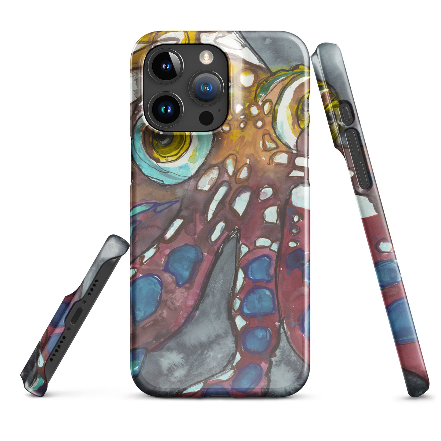 The Great Octopus - Snap case for iPhone®