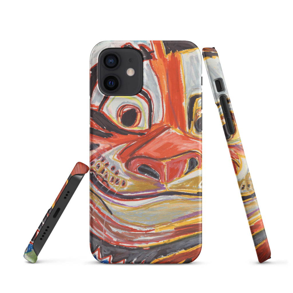 Smiling Tiger - Snap case for iPhone®