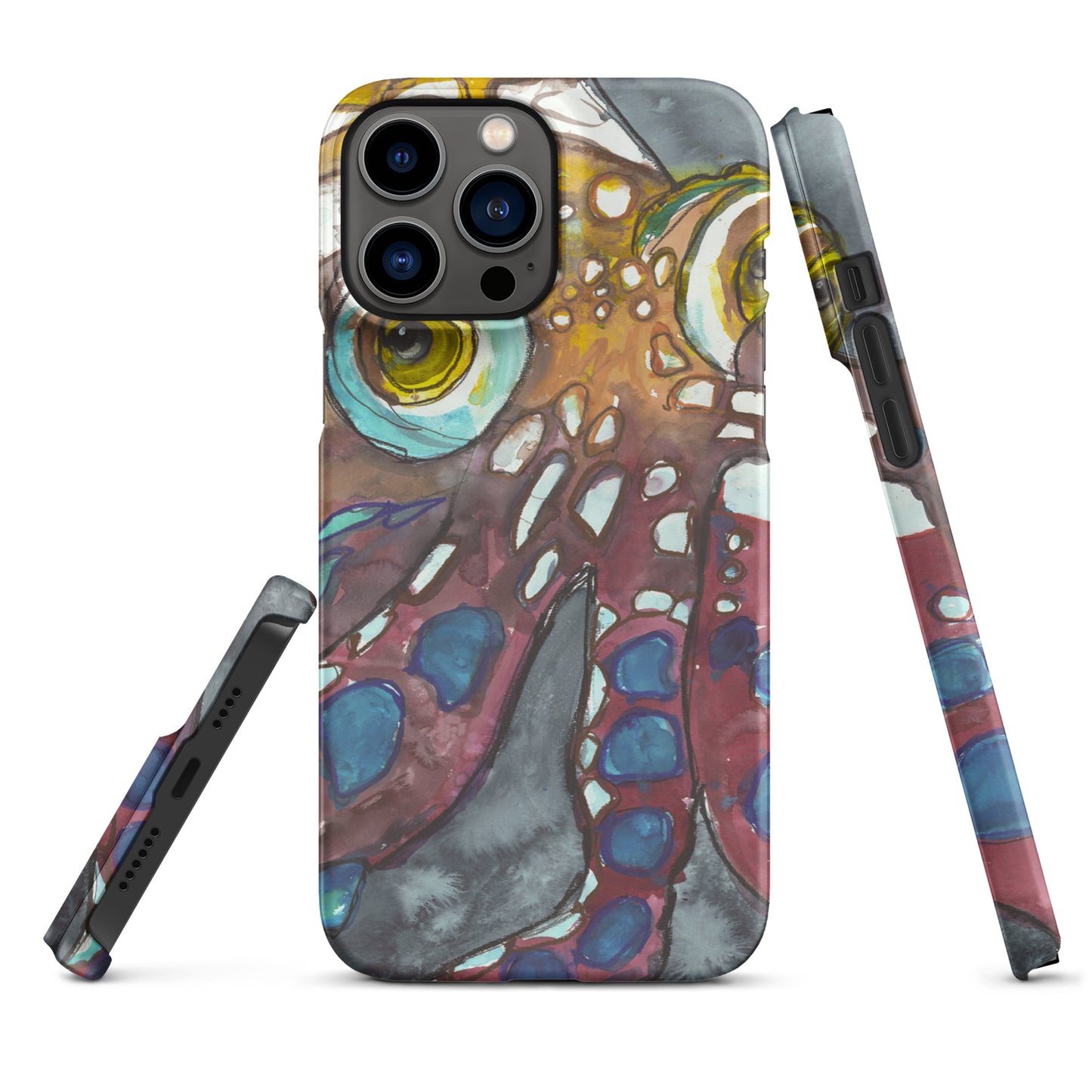 The Great Octopus - Snap case for iPhone®