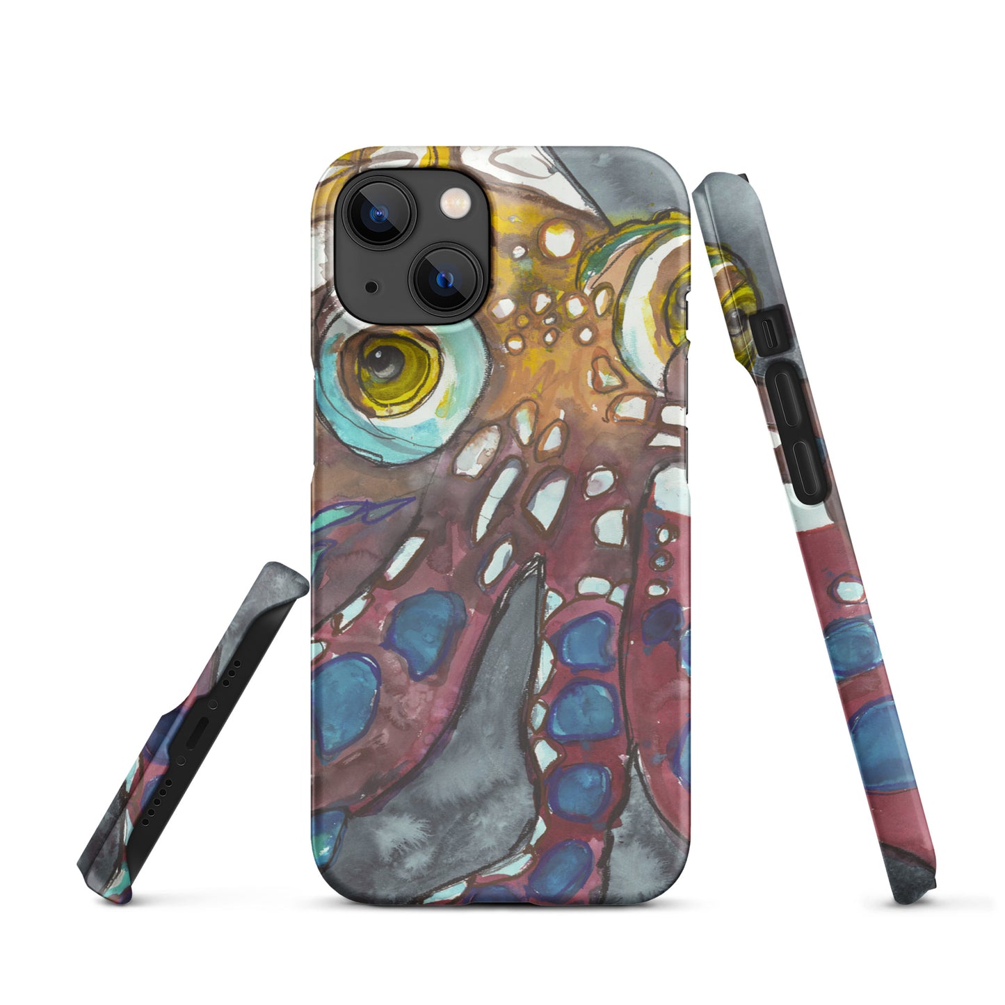 The Great Octopus - Snap case for iPhone®