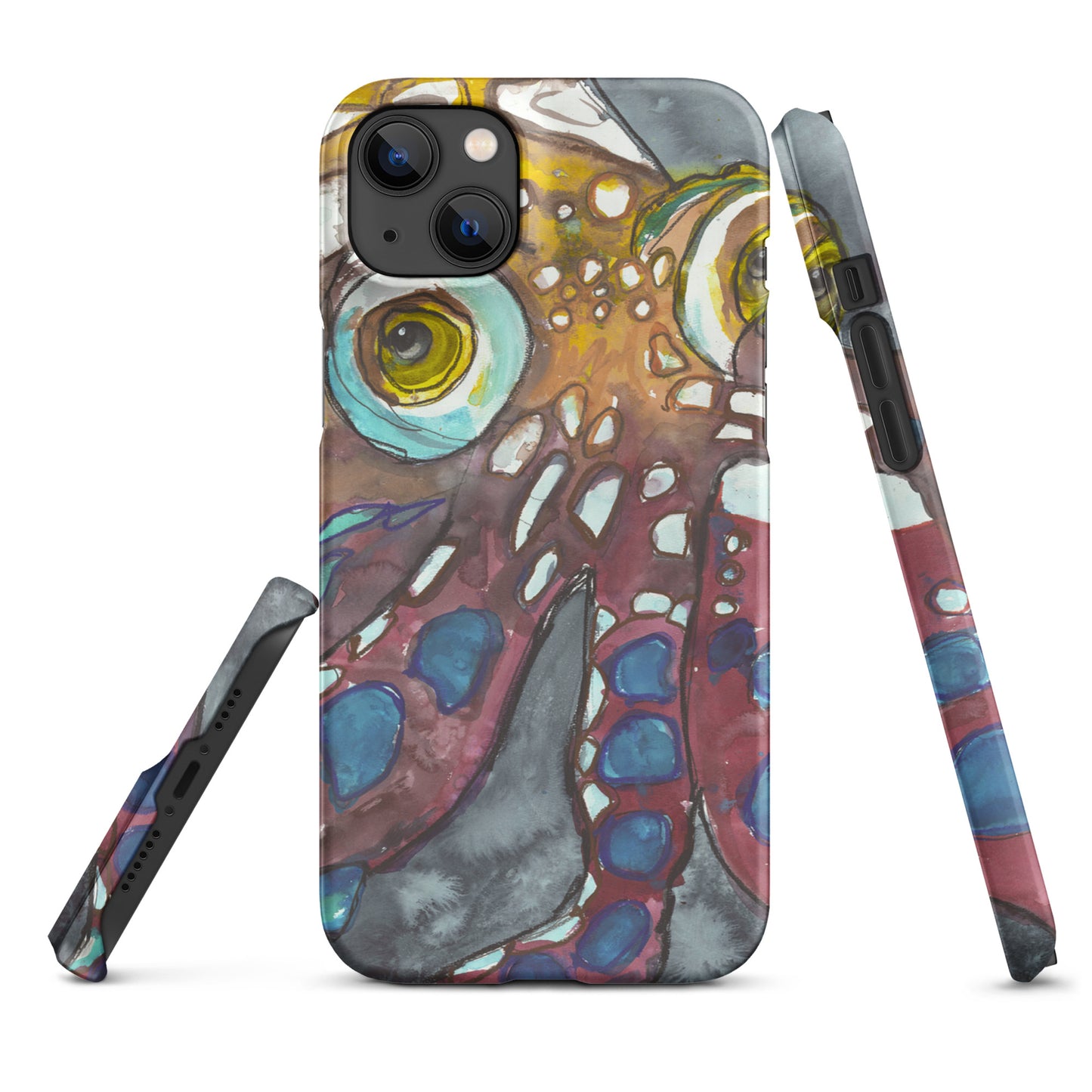 The Great Octopus - Snap case for iPhone®