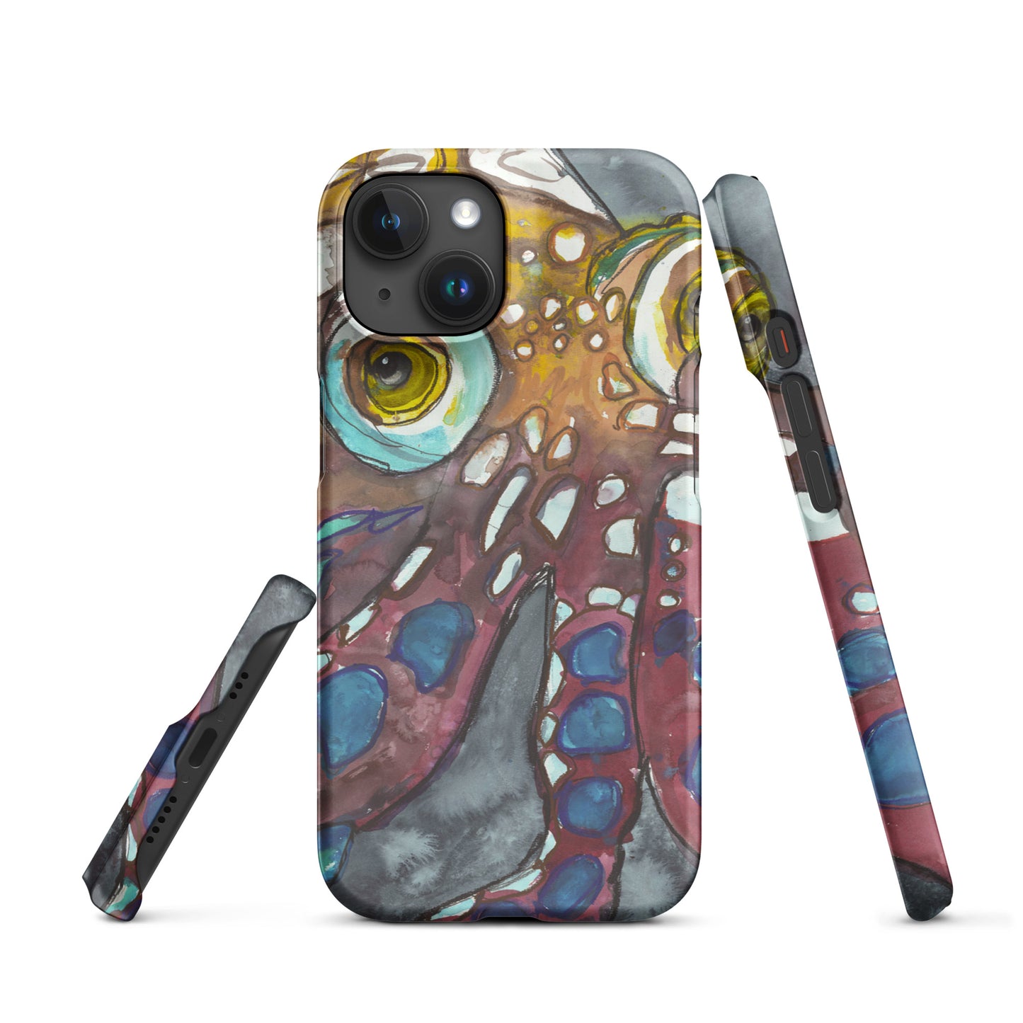 The Great Octopus - Snap case for iPhone®