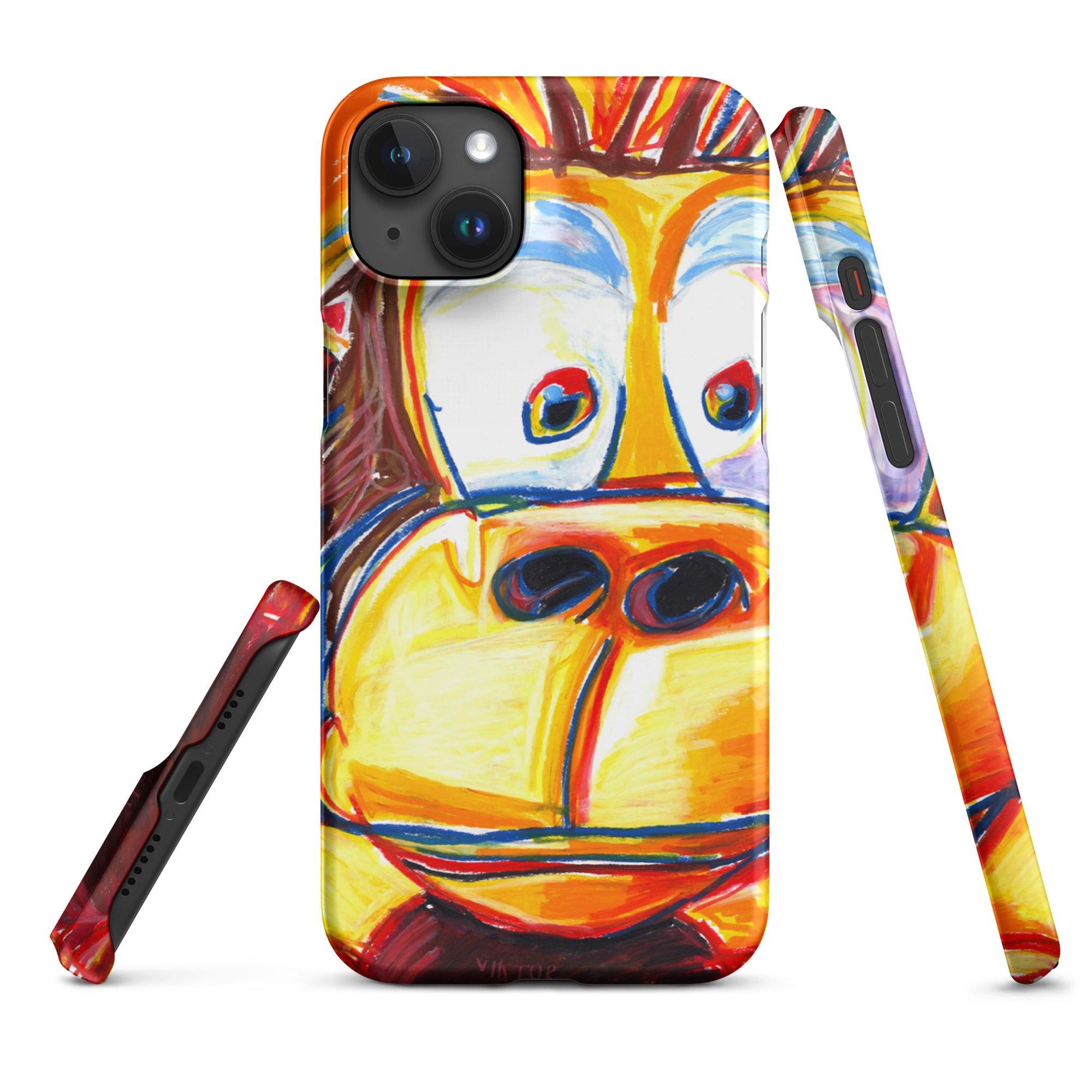 Silly Monkey - Snap case for iPhone Vichy's Art Silly Monkey - Snap case for iPhone Vichy's Art