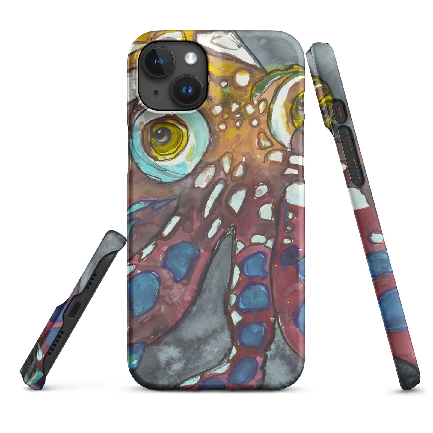 The Great Octopus - Snap case for iPhone®