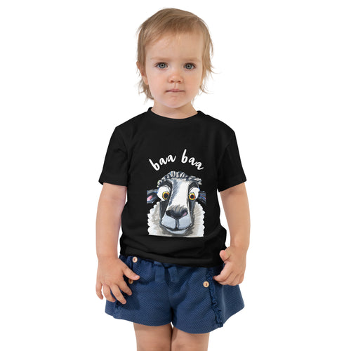 Baa Baa - Toddler Short Sleeve Tee - Vichy's Art