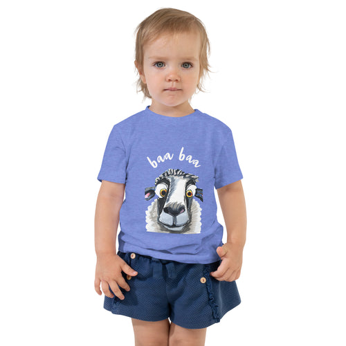 Baa Baa - Toddler Short Sleeve Tee - Vichy's Art