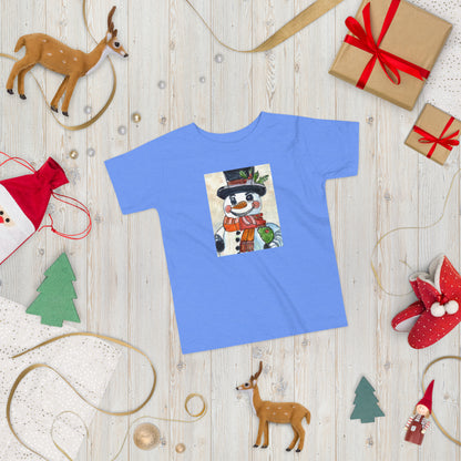 Snowman - Toddler Short Sleeve Tee