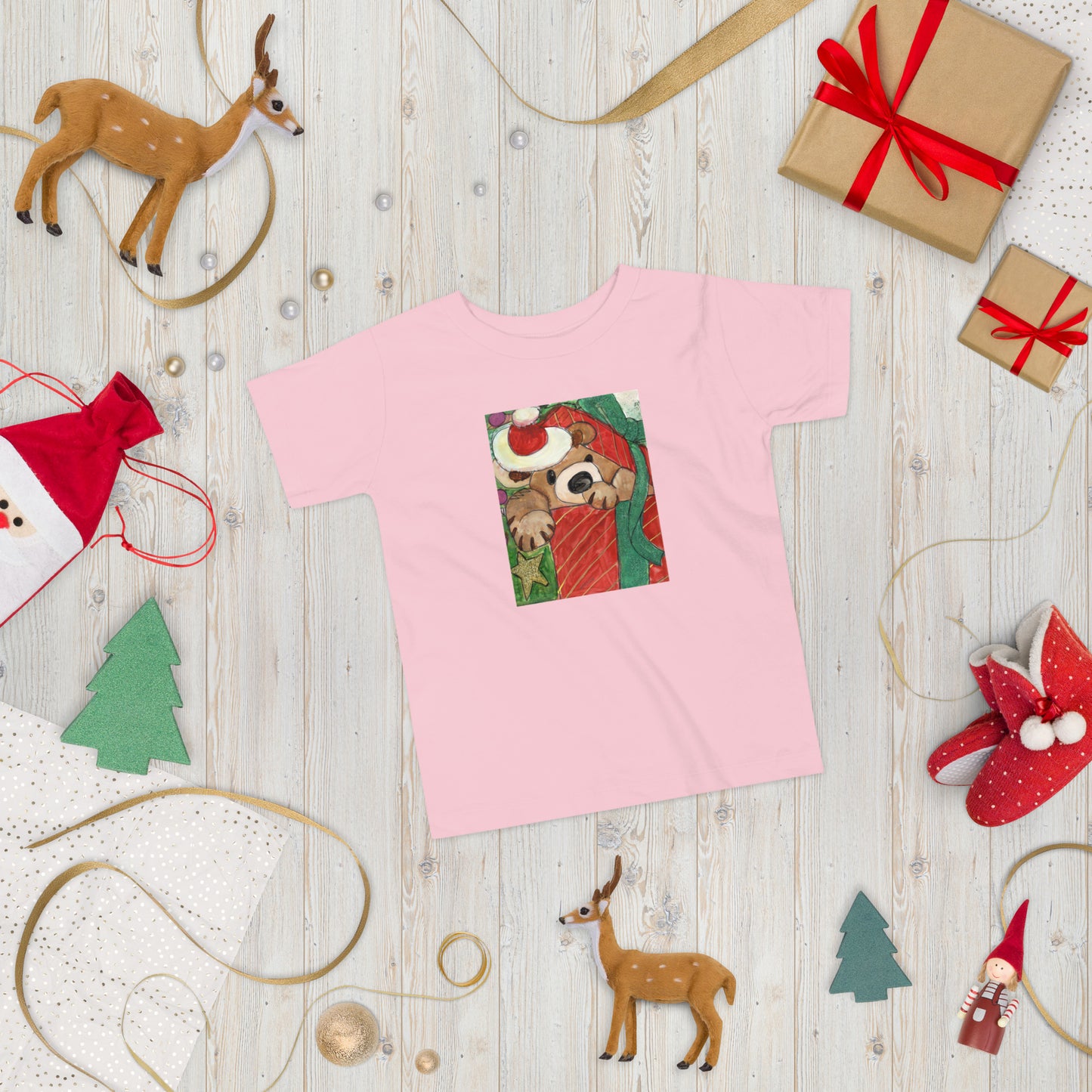 Teddy Bear - Toddler Short Sleeve Tee