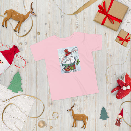 Bunny - Toddler Short Sleeve Tee - Vichy's Art