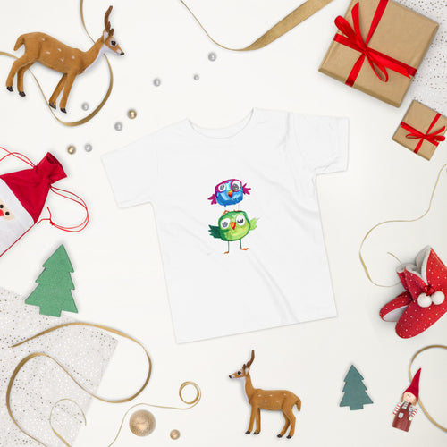 Bird - Toddler Short Sleeve Tee - Vichy's Art