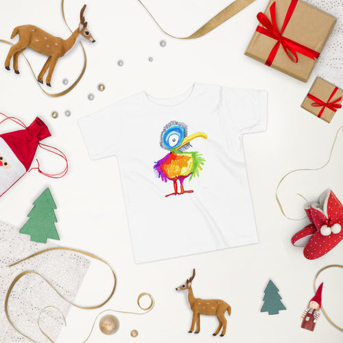 Bird - Toddler Short Sleeve Tee - Vichy's Art