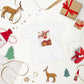 Reindeer - Toddler Short Sleeve Tee