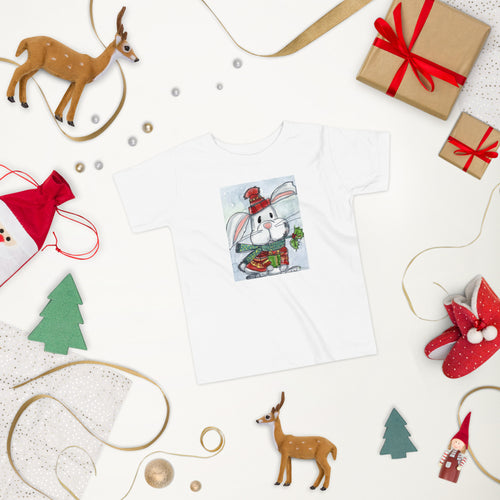 Bunny - Toddler Short Sleeve Tee - Vichy's Art