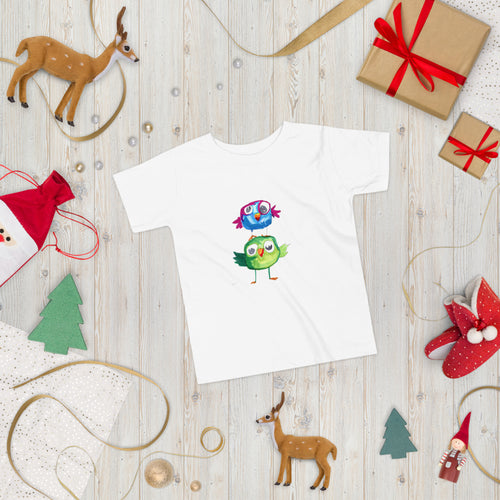 Bird - Toddler Short Sleeve Tee - Vichy's Art