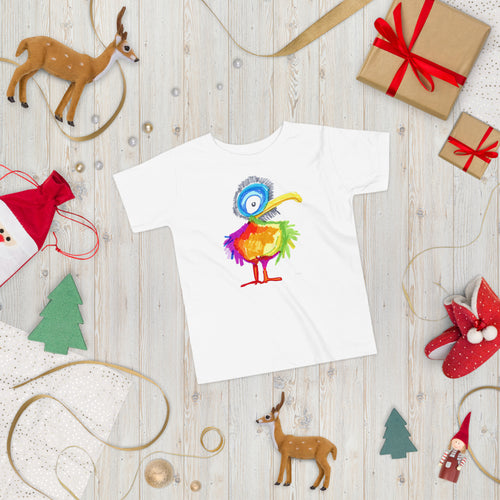 Bird - Toddler Short Sleeve Tee - Vichy's Art