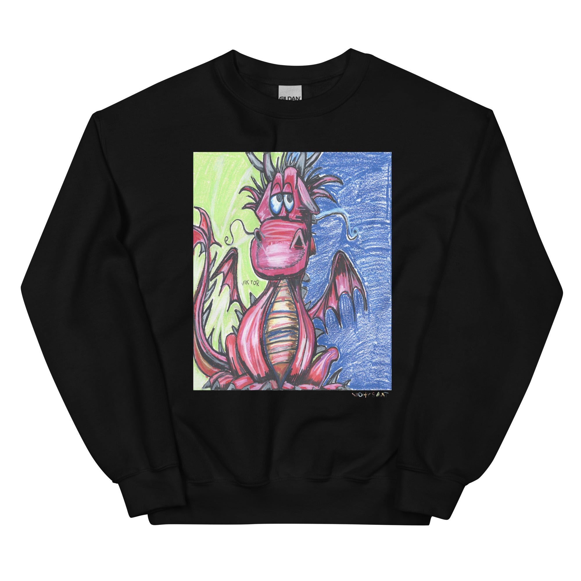 Red Dragon - Unisex Sweatshirt (adult S-5XL) – Vichy's Art