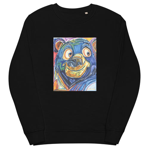 Bear - Unisex organic sweatshirt - Vichy's Art