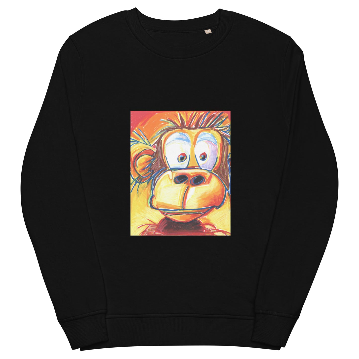 Monkey - Unisex organic sweatshirt