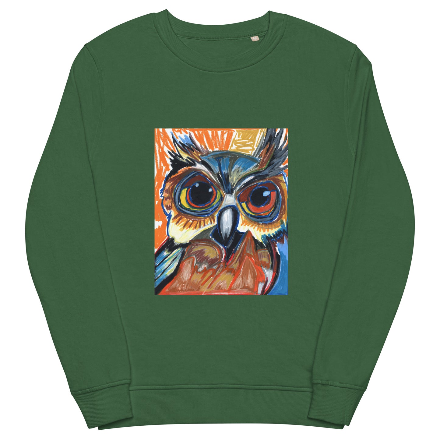 Owl - Unisex organic sweatshirt