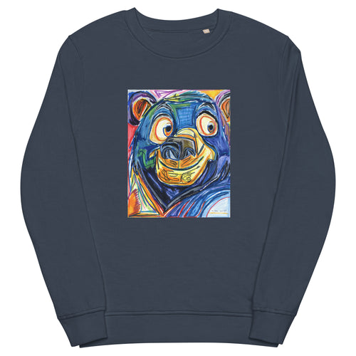 Bear - Unisex organic sweatshirt - Vichy's Art