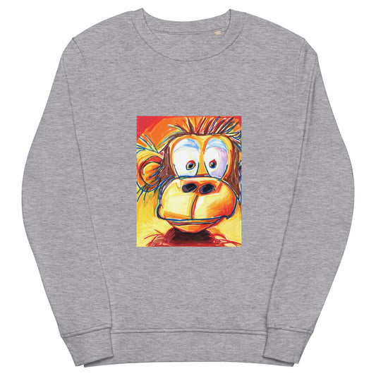 Monkey - Unisex organic sweatshirt