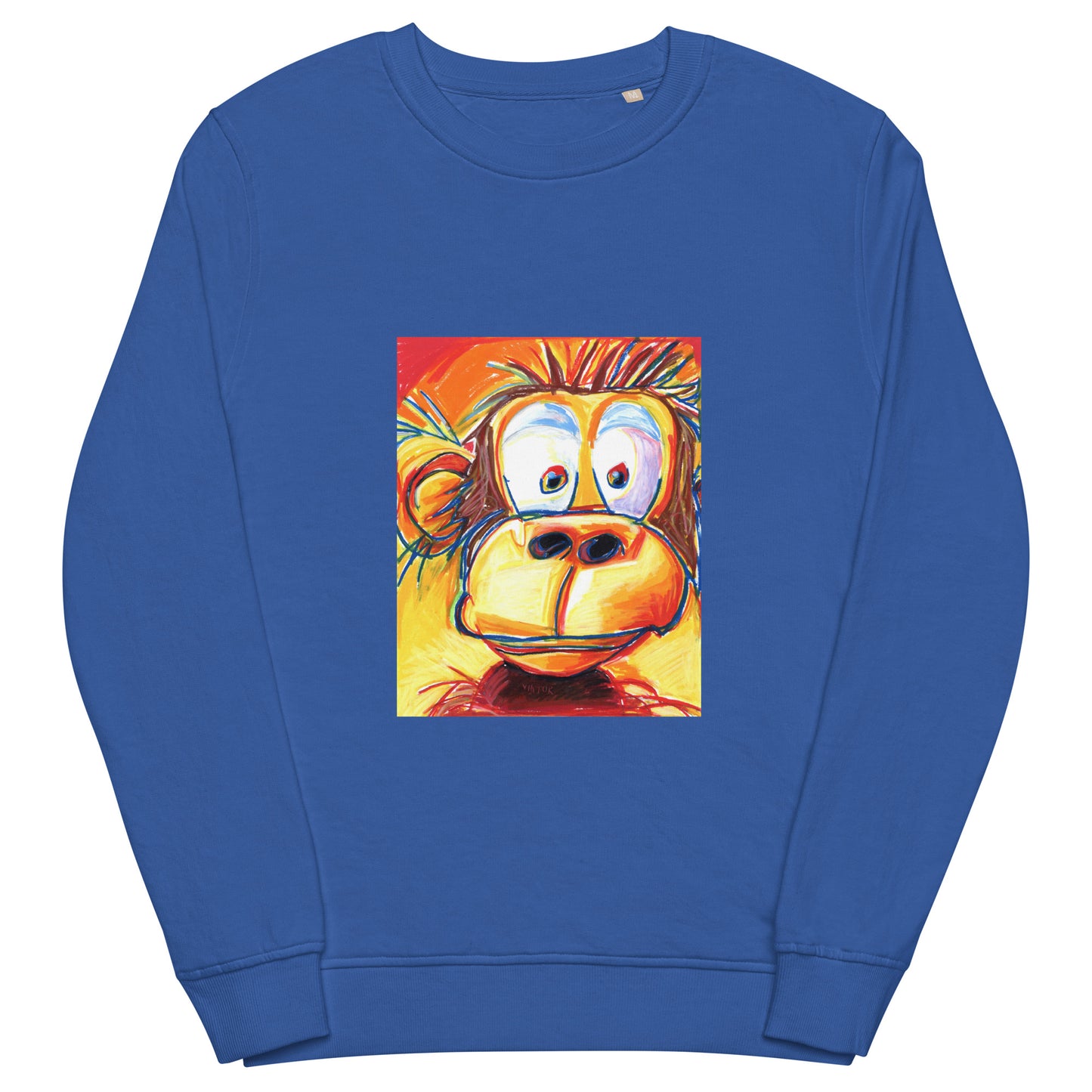 Monkey - Unisex organic sweatshirt