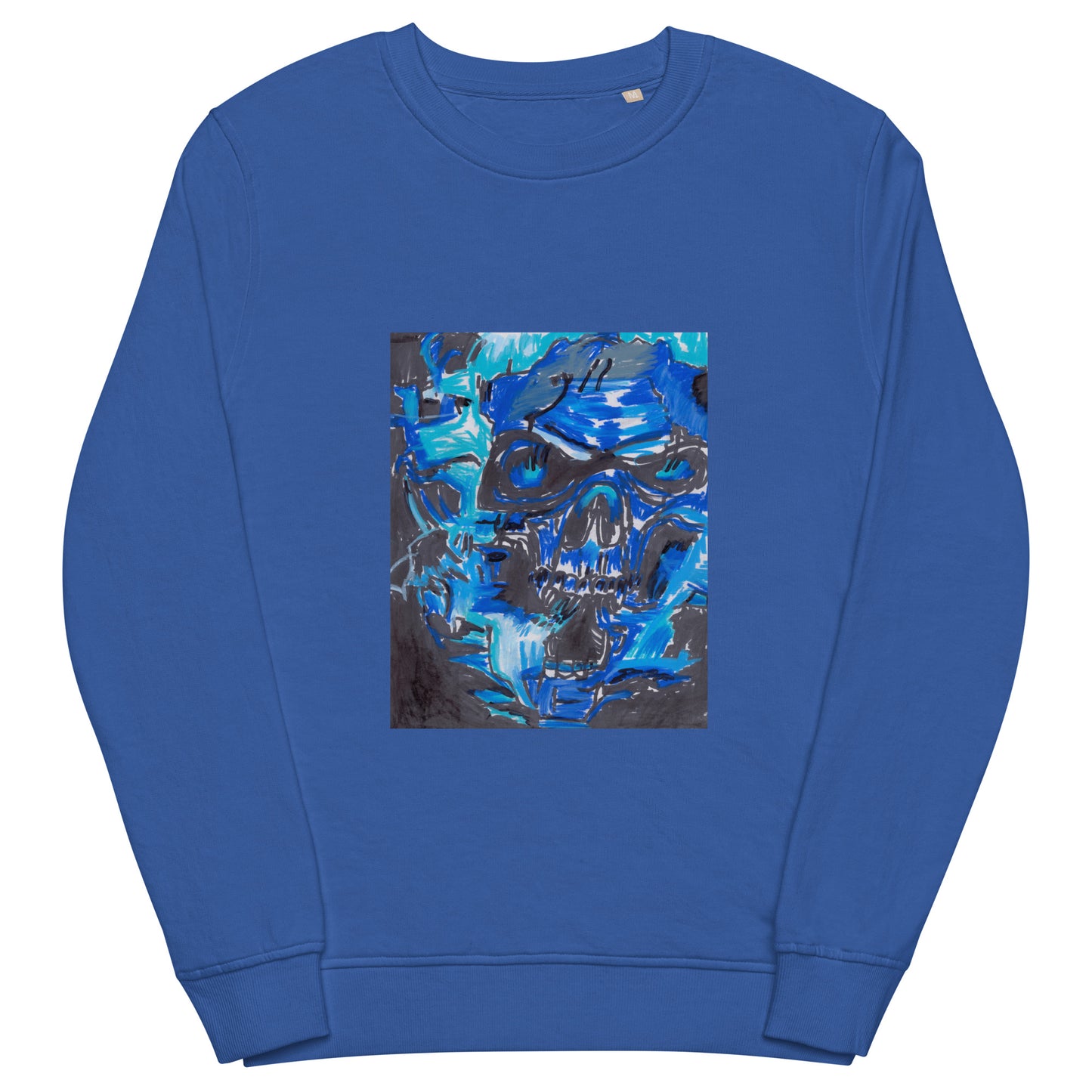 Skull - Unisex organic sweatshirt