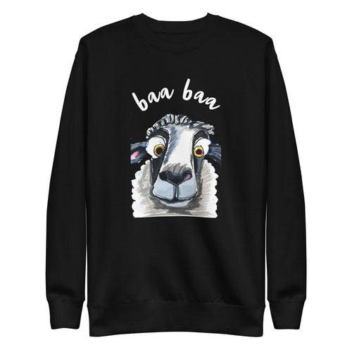 Baa Baa - Unisex Premium Sweatshirt - Vichy's Art