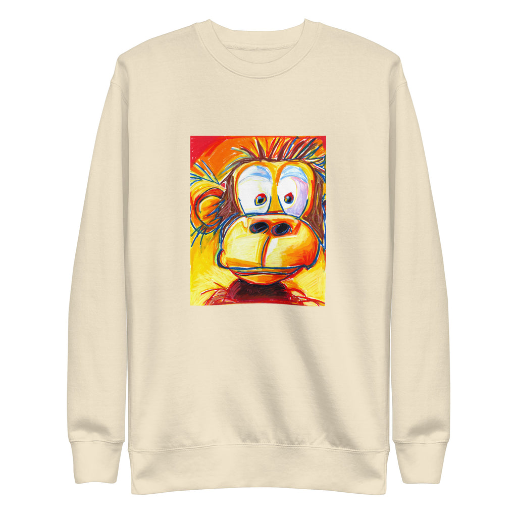 Silly Monkey - Unisex Premium Sweatshirt (adult)