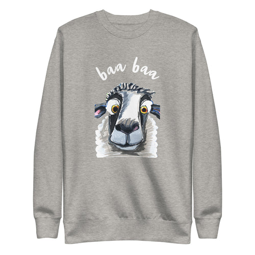 Baa Baa - Unisex Premium Sweatshirt - Vichy's Art