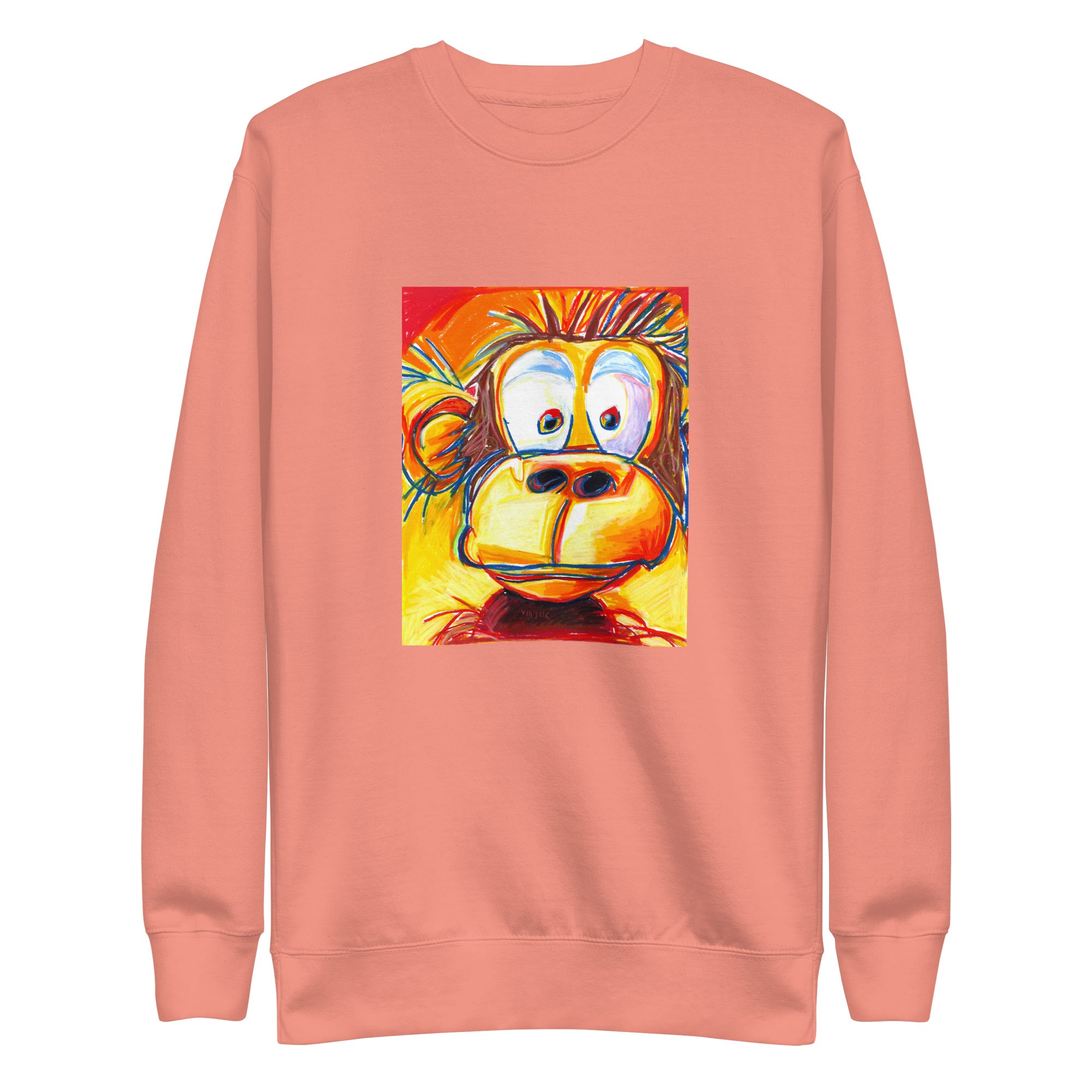 Silly Monkey - Unisex Premium Sweatshirt (adult)
