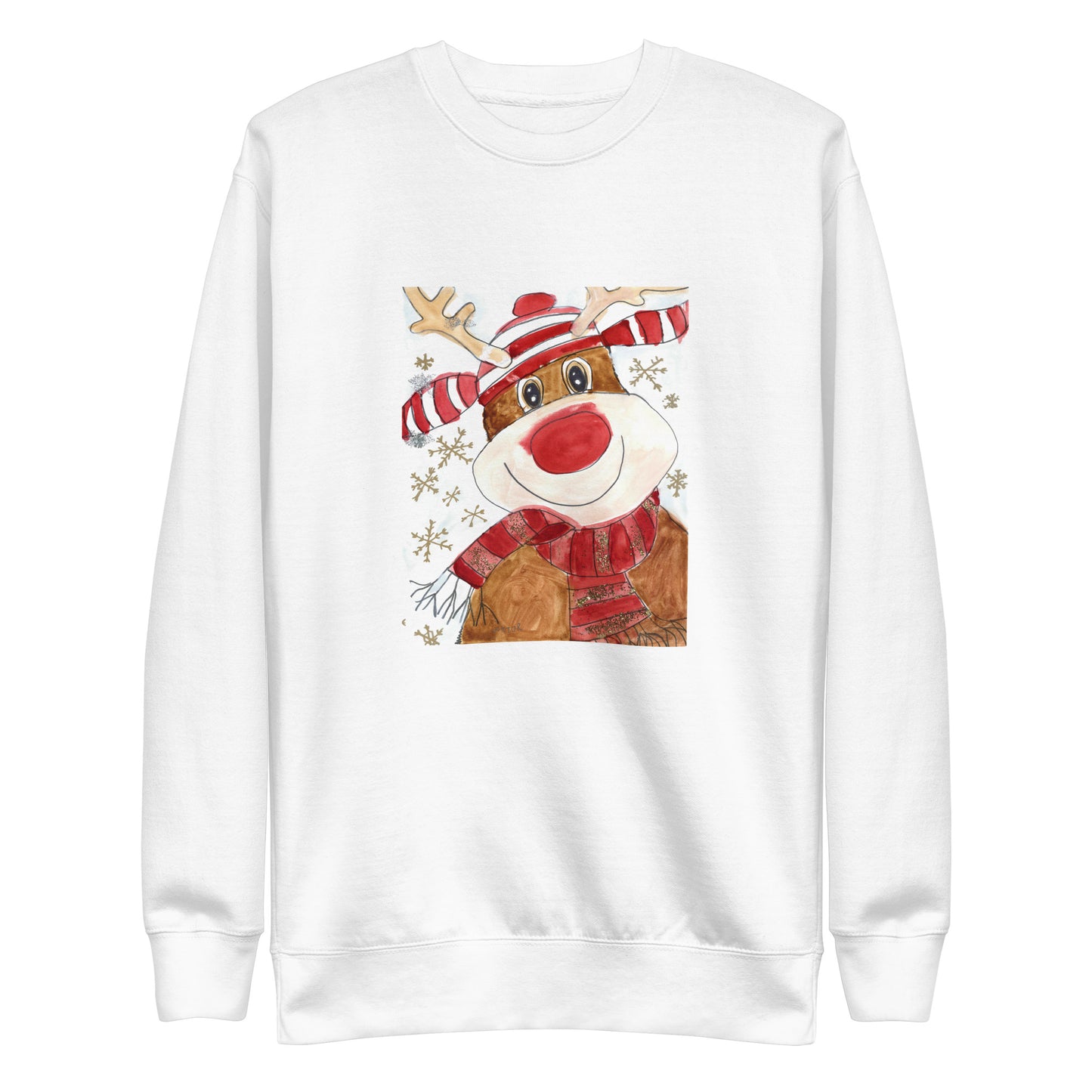 Reindeer - Unisex Premium Sweatshirt