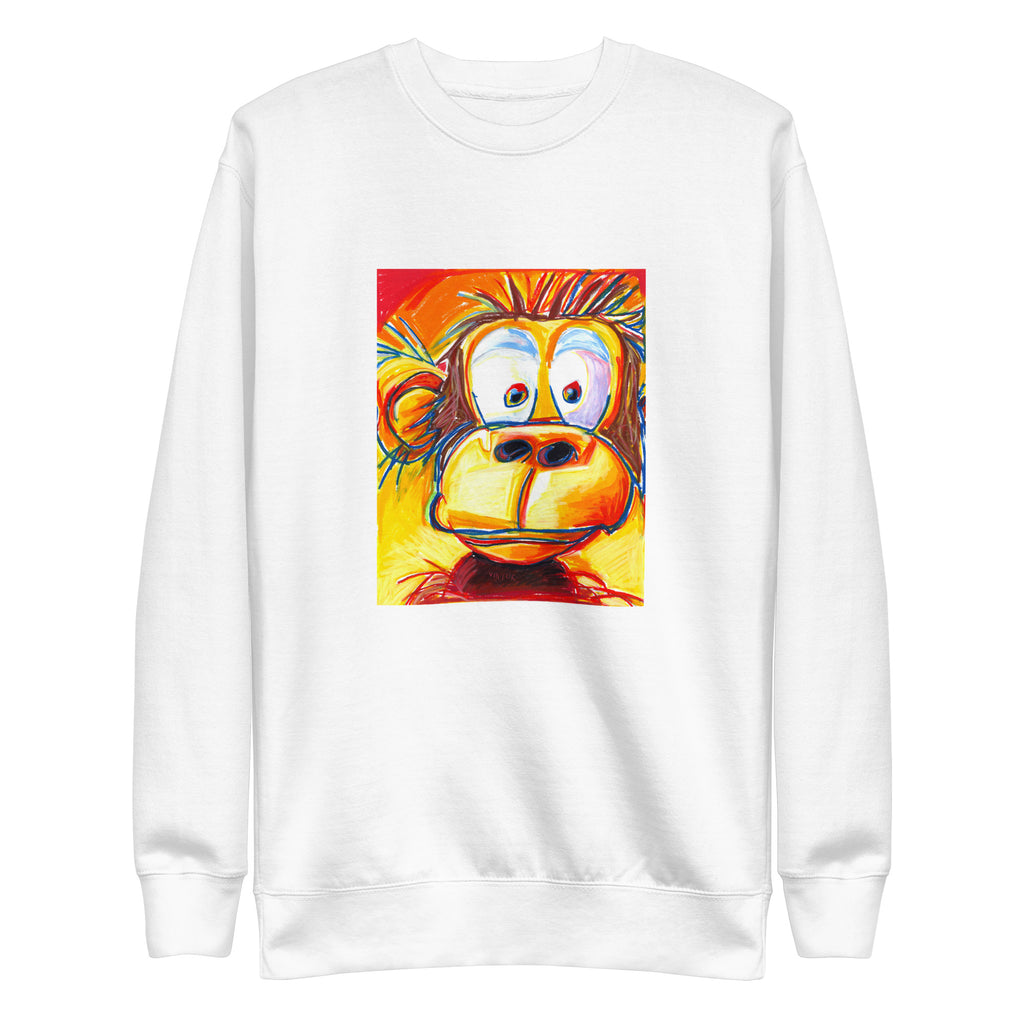 Silly Monkey - Unisex Premium Sweatshirt (adult)