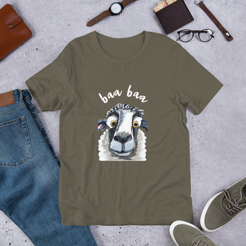 Baa Baa - Unisex t-shirt - Vichy's Art