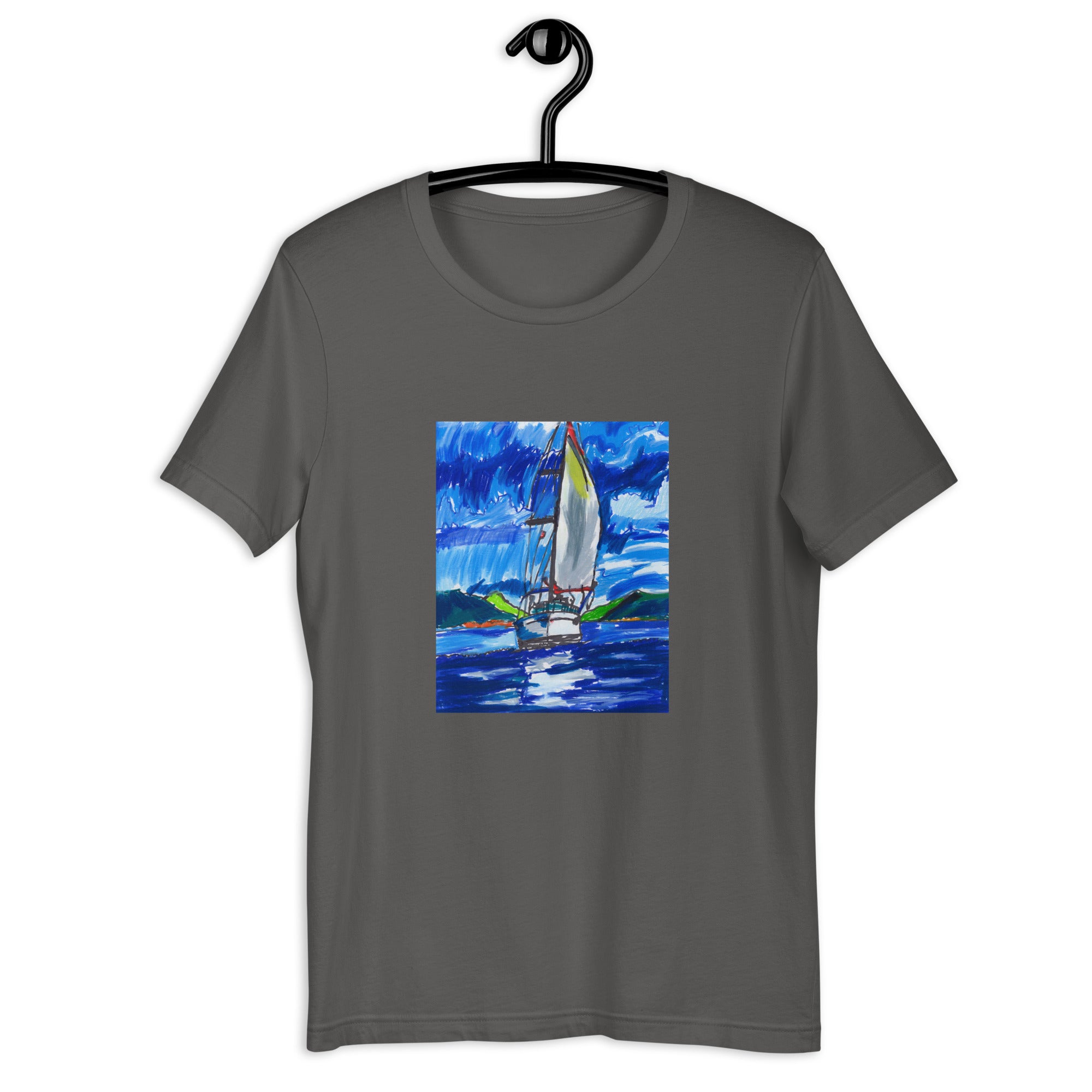 Sailboat - Unisex t-shirt (adult)