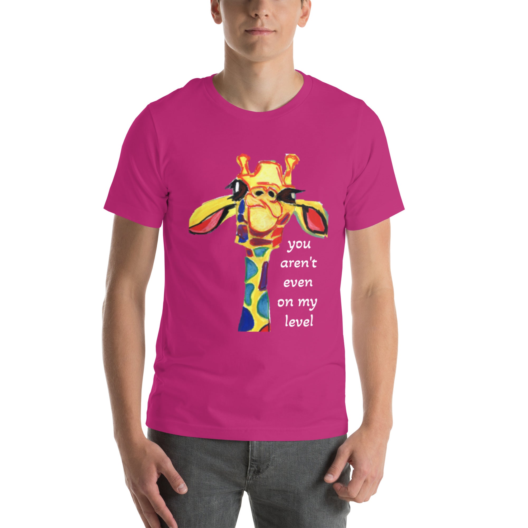 Giraffe - Unisex t-shirt (adult)