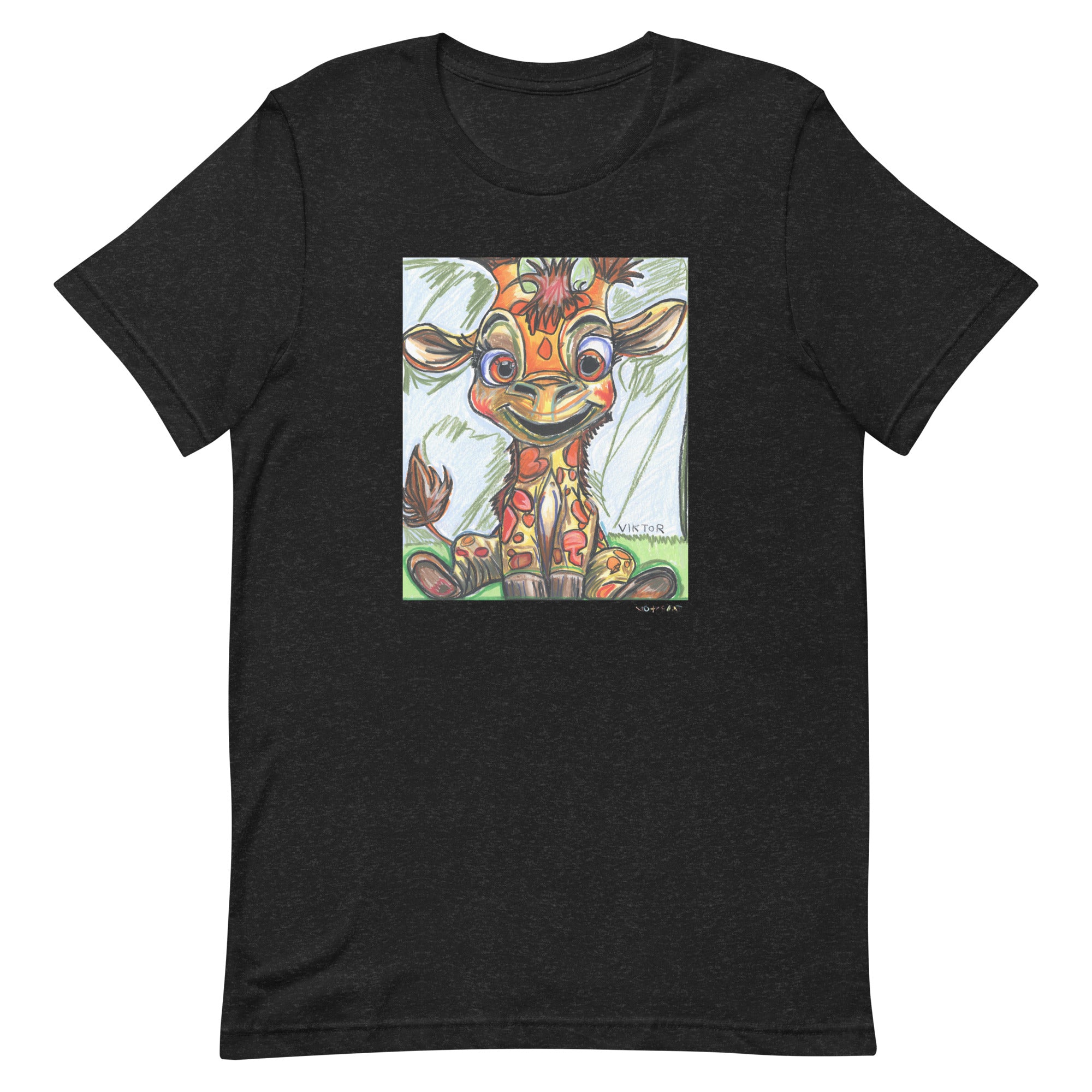 Baby Giraffe - Unisex t-shirt (adult XS-5XL) – Vichy's Art