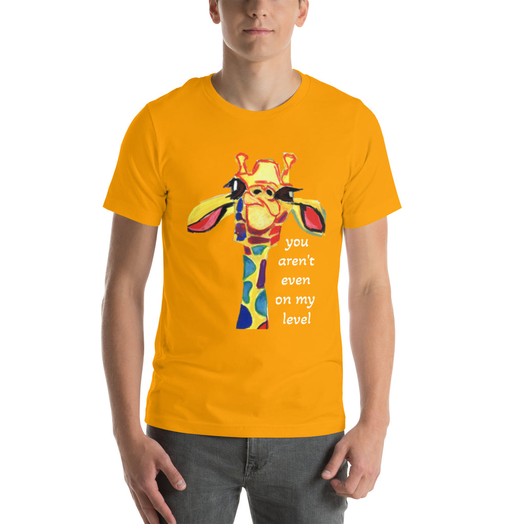 Giraffe - Unisex t-shirt (adult)