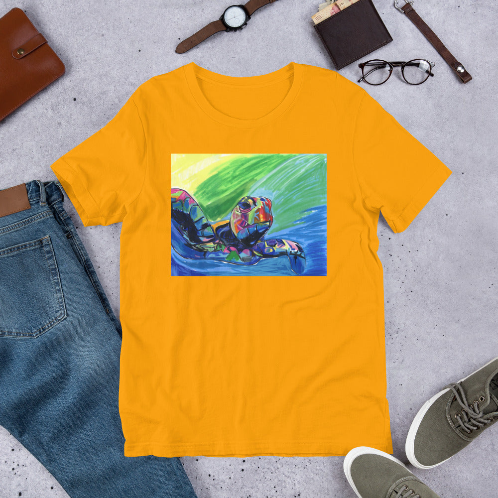 Colorful Turtle - Unisex t-shirt