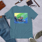 Colorful Turtle - Unisex t-shirt