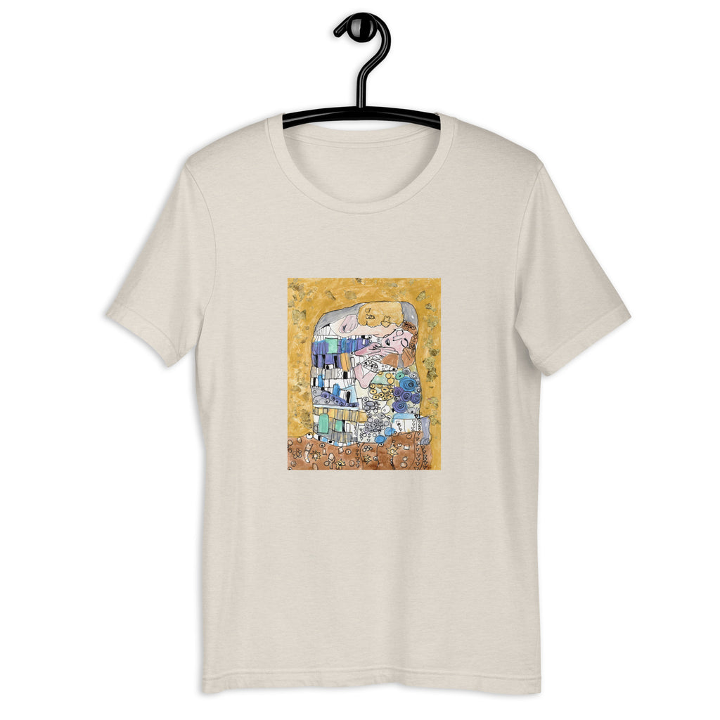 Kiss (Picasso style) - Unisex t-shirt