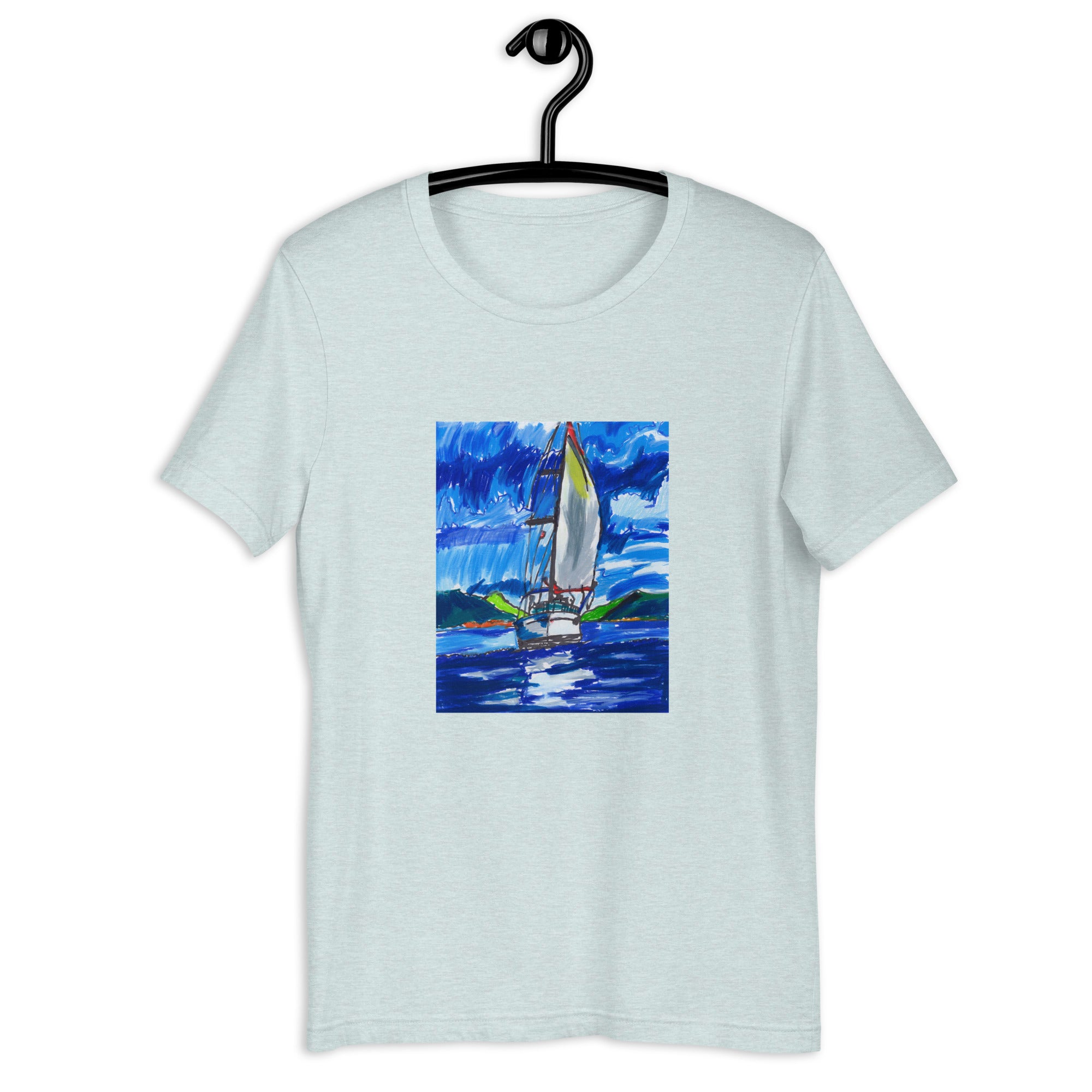 Sailboat - Unisex t-shirt (adult)