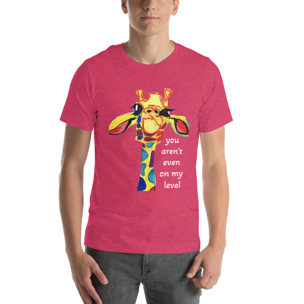 Giraffe - Unisex t-shirt (adult)