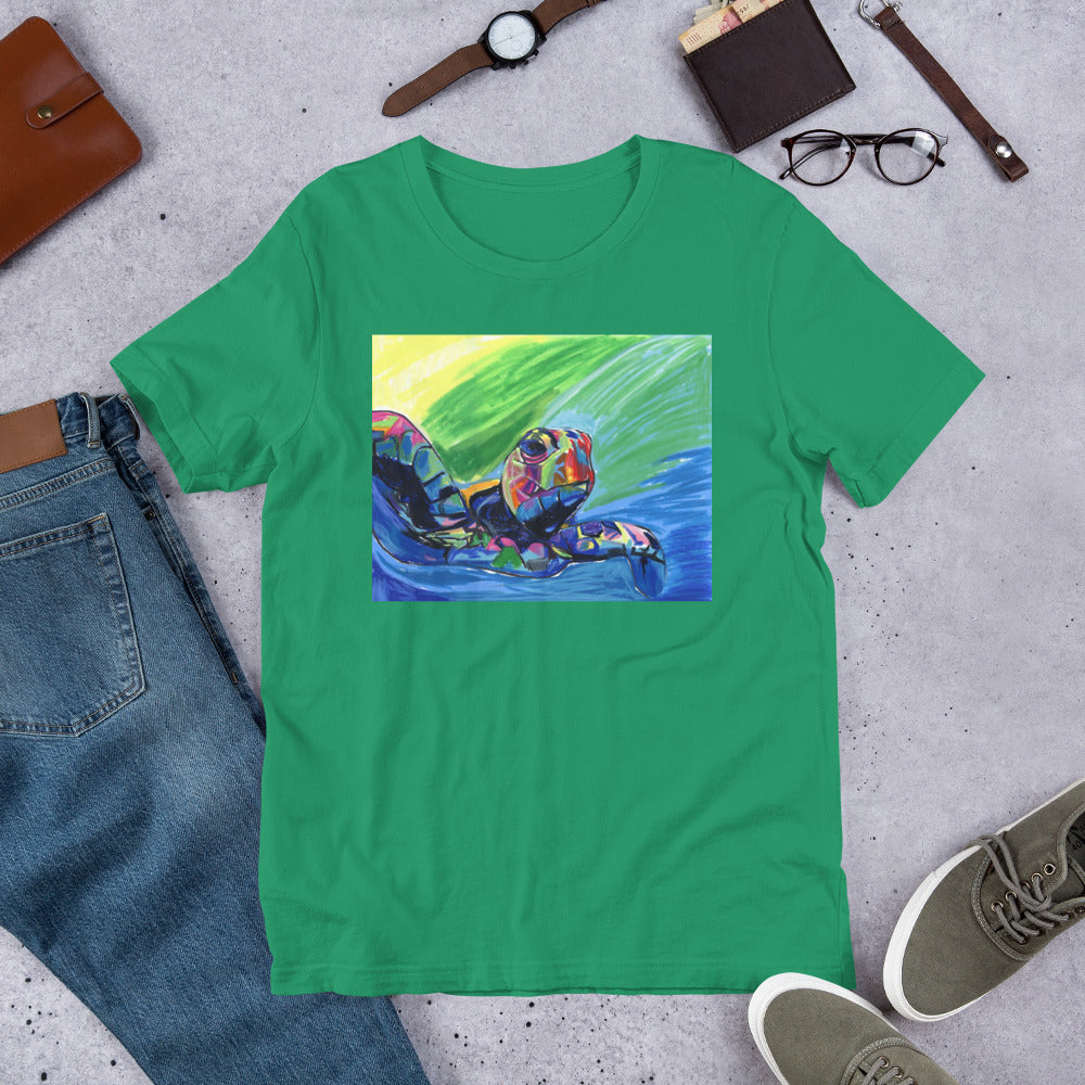Colorful Turtle - Unisex t-shirt