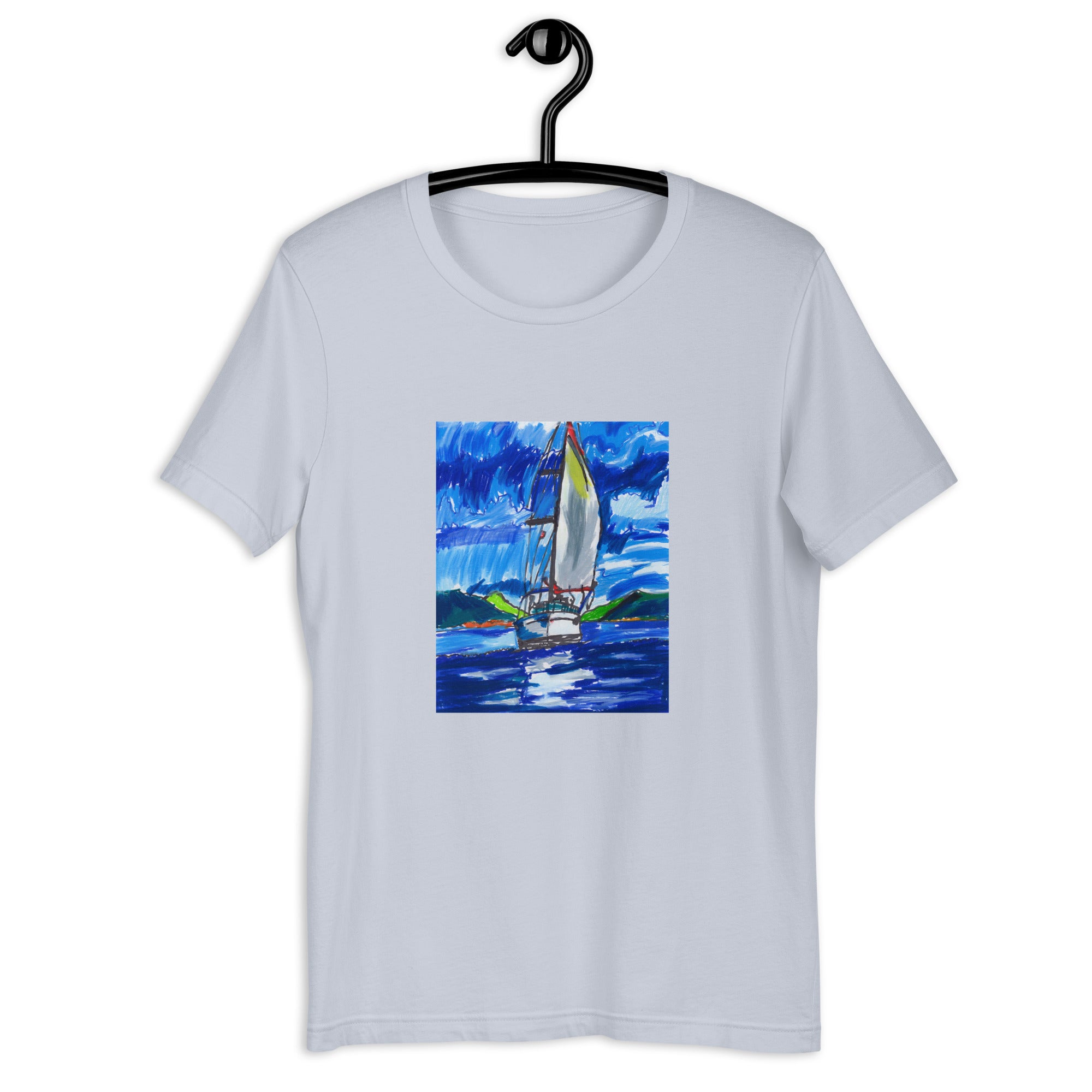 Sailboat - Unisex t-shirt (adult)