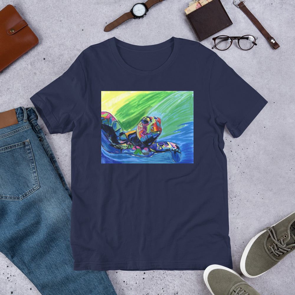 Colorful Turtle - Unisex t-shirt