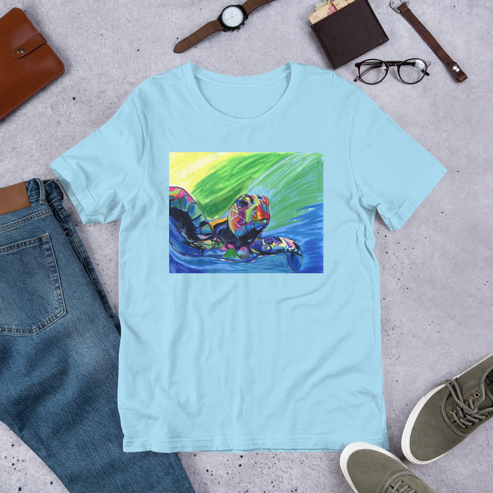Colorful Turtle - Unisex t-shirt